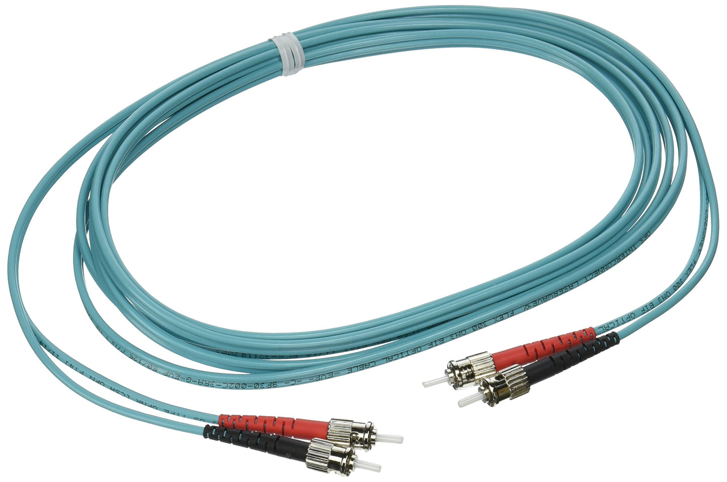 C2G 10m 10Gb ST/ST LSZH Duplex 50/125 Multimode Fiber Patch fiber optic cable 393.7" (10 m)