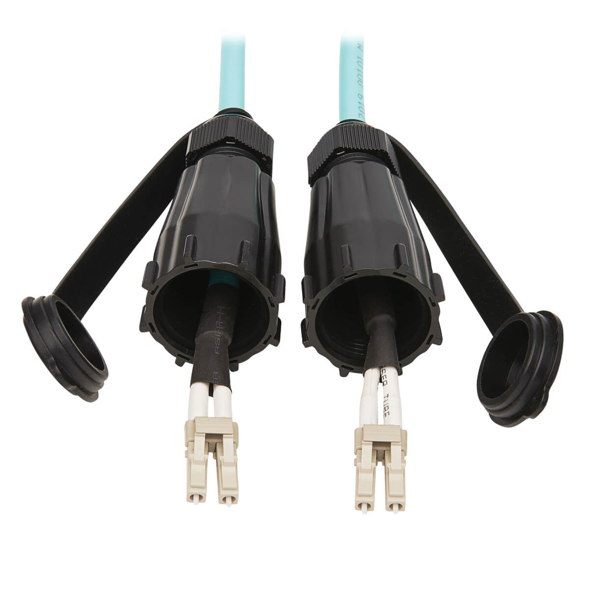 N820-02M-IND - Tripp Lite 10GB RIGID INDUSTRIAL DUPLEX MULTIMODE 50/125 OM3 FIBER PATCH CABLE (LC/LC) - IP
