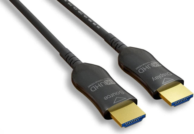 30HM2-10HM-AOCL34K-150 - Nippon Labs 150ft 4K Hybrid Active Optical Fiber CL3 HDMI Cable 4K 60Hz UHD