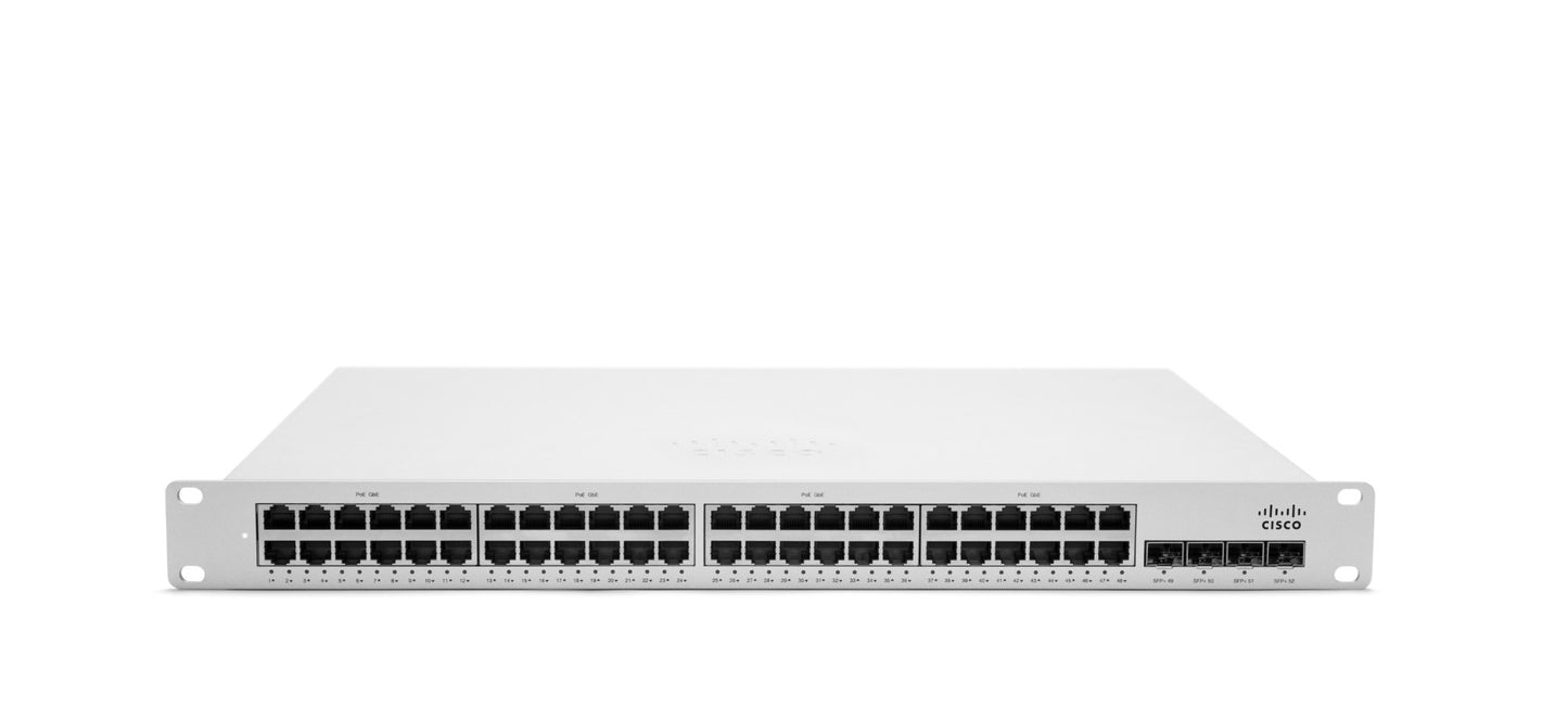 Cisco MS350-48 Managed L3 Gigabit Ethernet (10/100/1000) 1U Gray