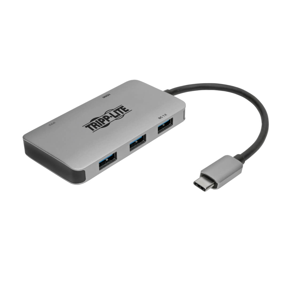 USBC ADAPTER WITH PD CHARGING USB 3.1 GEN 1, 100W, ULTRA 4K HDMI, 3 USBA PORTS,