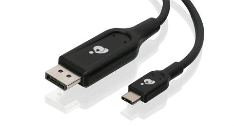 G2LU3CDP12 - iogear THE USB-C TO DISPLAYPORT 4K CABLE EASILY CONNECTS YOUR USB-C LAPTOP OR TABLET TO
