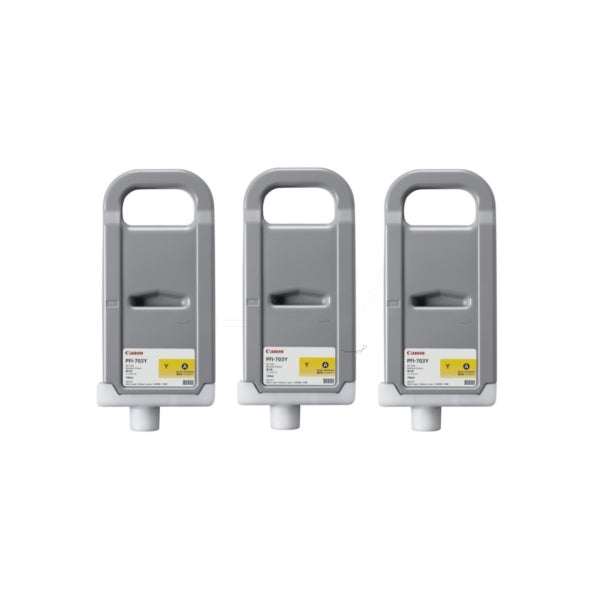 2966B003 - Canon 3PK PFI-703Y INK TANK DYE YLW 700ML