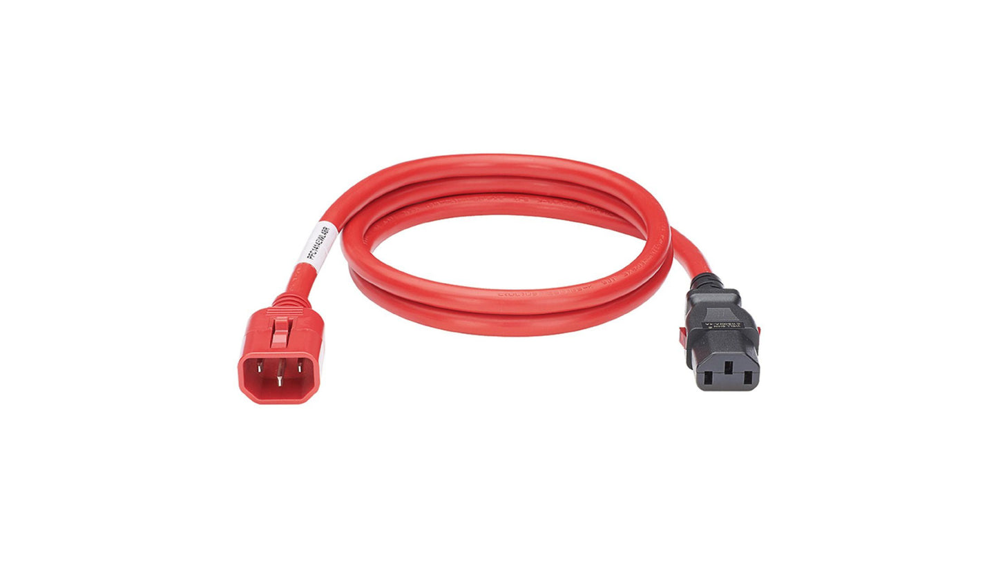 Panduit LPCA04-X power cable Red 94.5" (2.4 m) IEC C14 IEC C13
