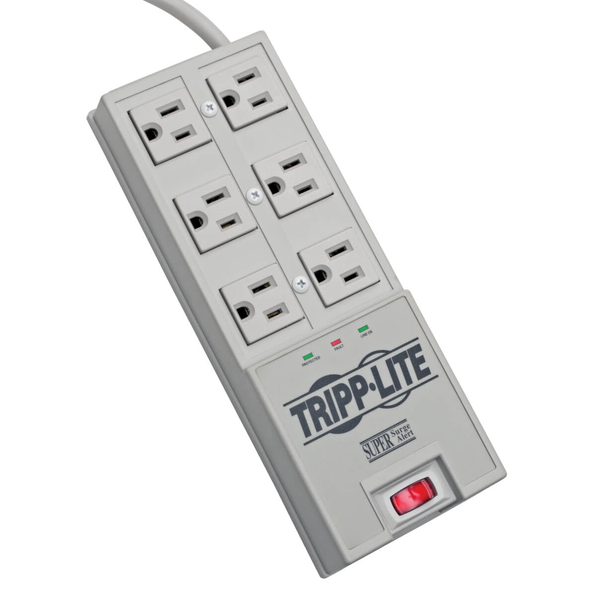 SURGE PROTECTOR POWER STRIP 6 OUTLET 6FEET CORD 2420 JOULES AUTO SHUT OFF