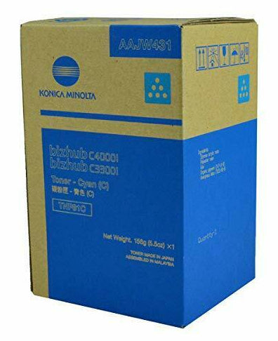 AAJW431 - Konica Minolta TNP81C CYAN TONER CARTRIDGE FOR USE IN BIZHUB C3300I C4000I ESTIM