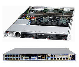 Supermicro SuperChassis 818A-1400B Rack Black 1400 W