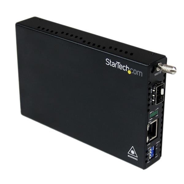 CONVERT AND EXTEND A GIGABIT ETHERNET CONNECTION OVER FIBER USING THE GIGABIT SF