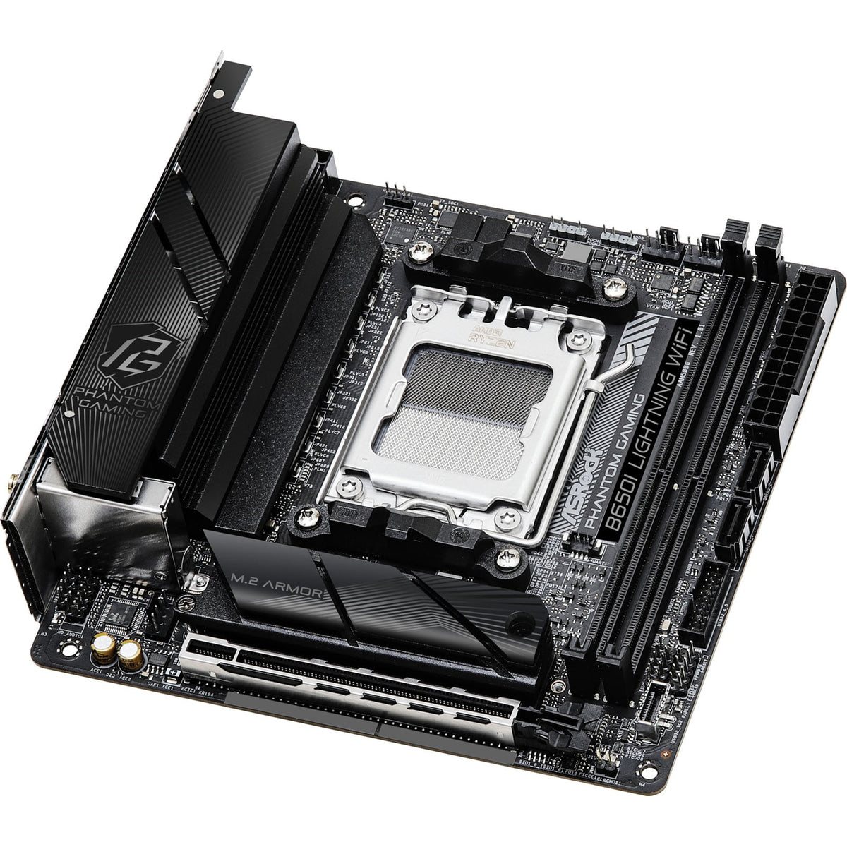 90-MXBMP0-A0UAYZ - ASRock B650I Lightning WiFi AMD AM5 Mini-ITX Motherboard