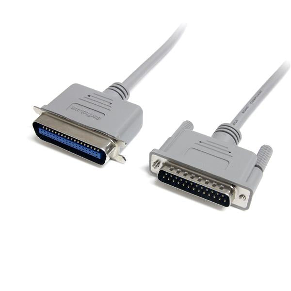 StarTech.com 6 ft. Parallel printer cable 72" (1.83 m) Gray