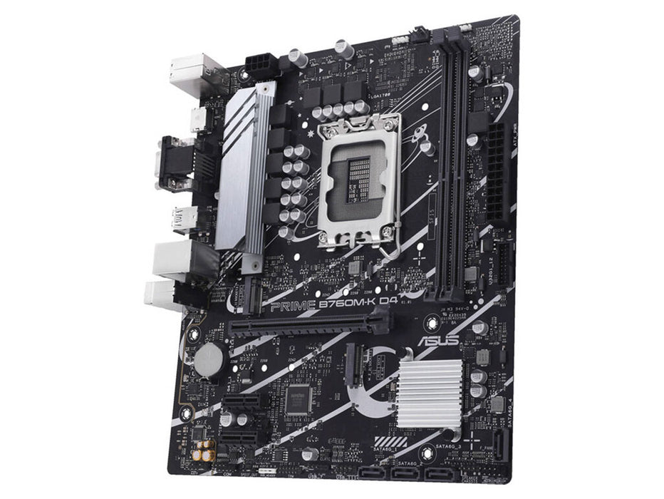 90MB1DS0-M0EAY0 - Asus PRIME B760M-K D4 LGA1700 DDR4 Micro-ATX Motherboard