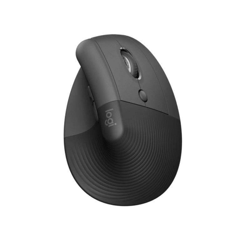 910-006473 - Logitech Lift Vertical Ergonomic Wireless Mouse Graphite