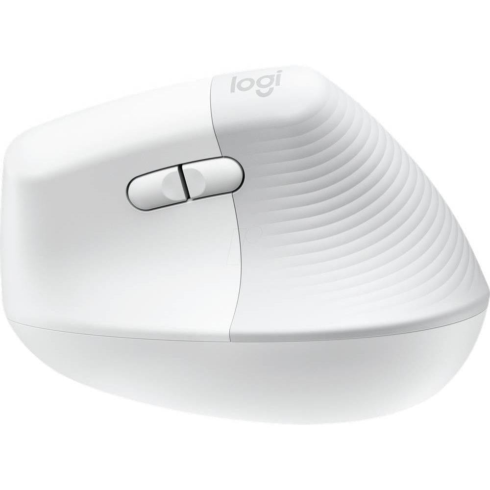910-006475 - Logitech Lift Vertical Ergonomic Wireless Mouse Off-White