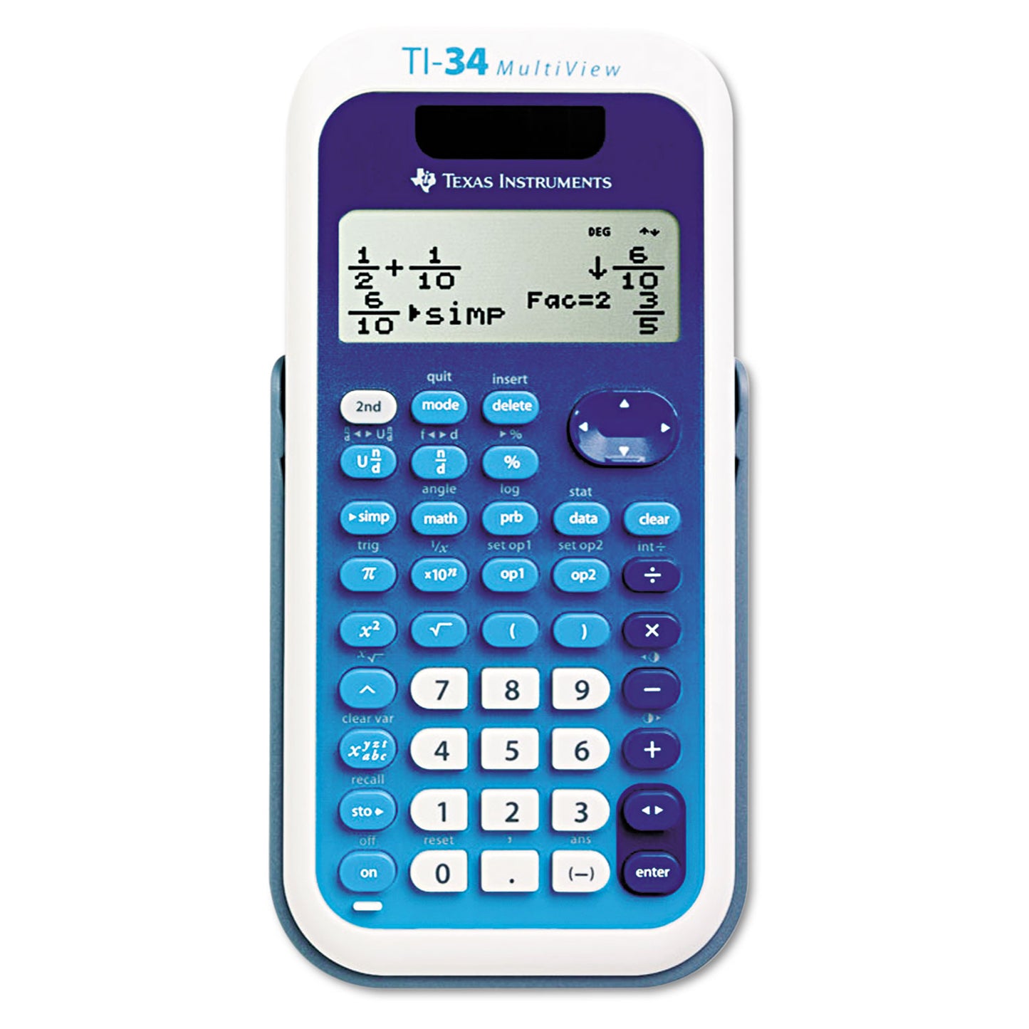 34MV - Texas Instruments Calculator Case