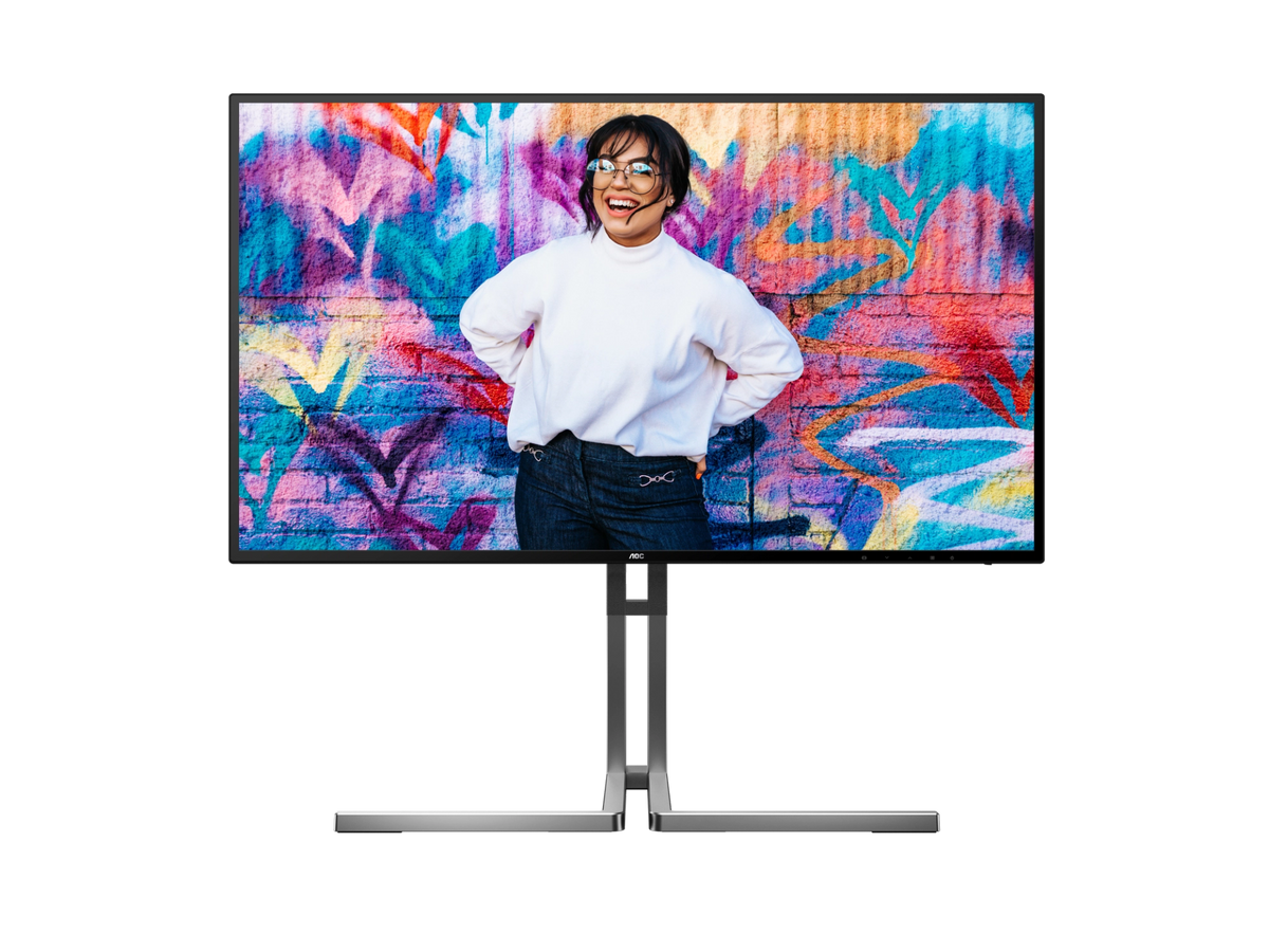U27U3CV - AOC 27-Inch 4K UHD Nano IPS 60Hz USB-C 96W Professional Monitor