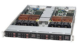 Supermicro SuperChassis 809T, Black Low Profile (Slimline) 700 W