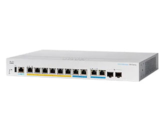 Cisco CBS350 Managed L3 2.5G Ethernet (100/1000/2500) Power over Ethernet (PoE) 1U Black, Gray