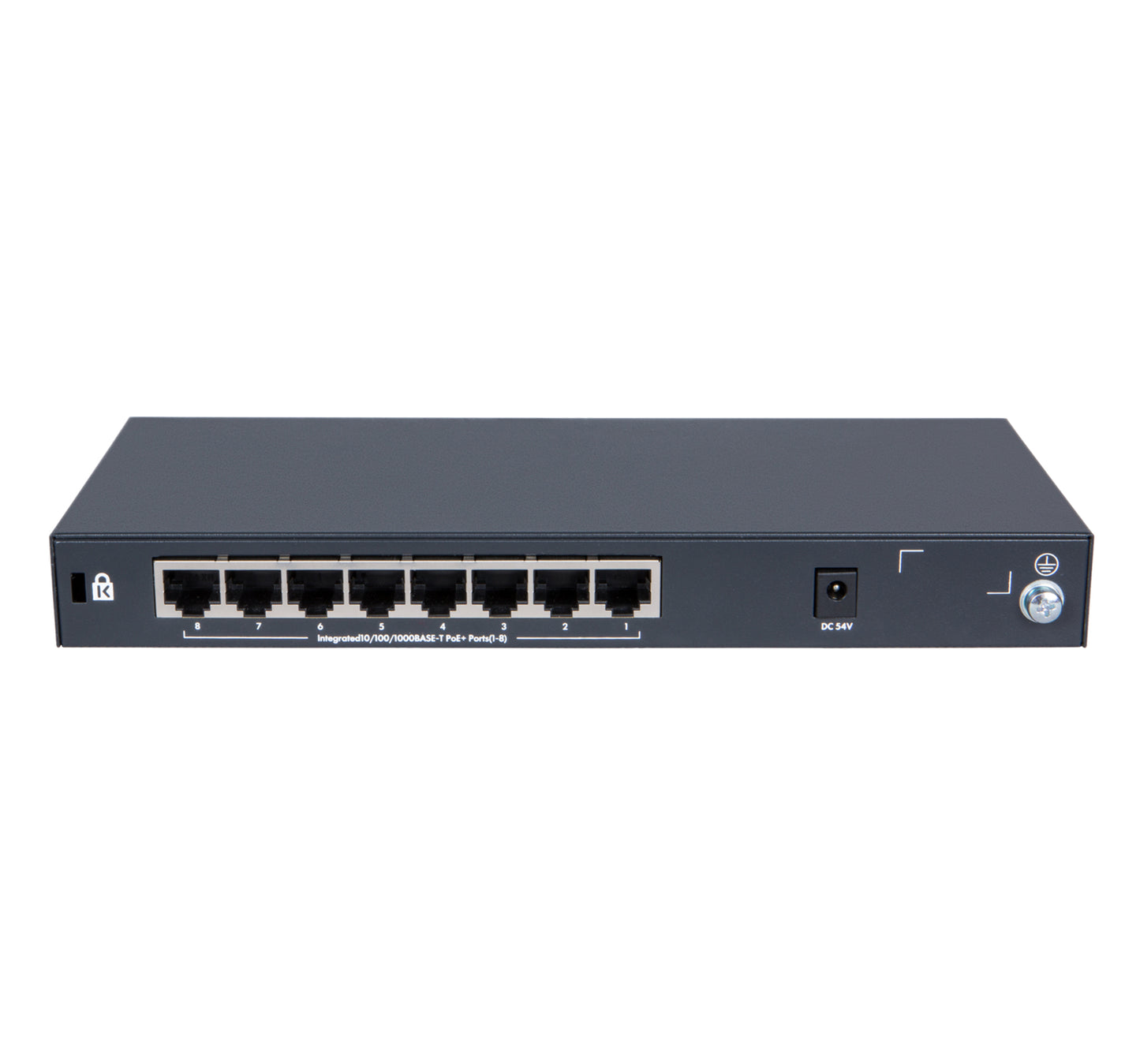 Hewlett Packard Enterprise OfficeConnect 1420 8G PoE+ (64W) Unmanaged L2 Gigabit Ethernet (10/100/1000) Power over Ethernet (PoE) 1U Gray