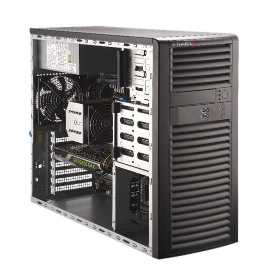 Supermicro SuperWorkstation 5039A-i Midi-Tower Black Intel® C422 LGA 2066 (Socket R4)
