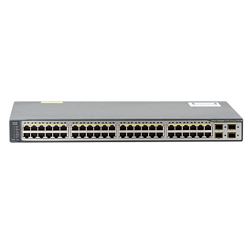 WS-C3750V248PSS-RF - Cisco CAT3750V2 48 10/100 POE +4 SFP STANDARD
