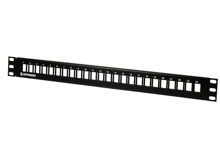 FLUSH MOUNT FLAT PATCH PANEL KIT 24 PORT