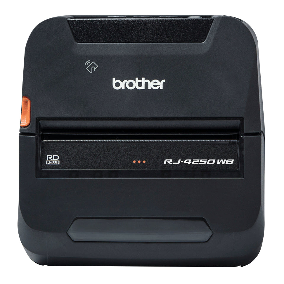RJ4250WB - Brother RUGGEDJET RJ4230WB MOBILE 4 DT PRINTER W/USB WI-FI BLUETOOTH/MFI NFC PAIRING