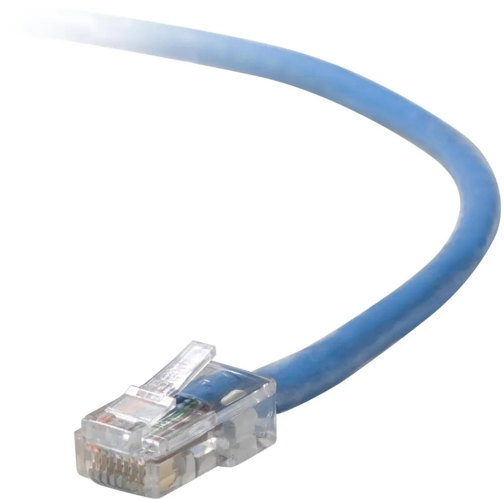 A3L791-100-BLU - Belkin 100FT CAT5E PATCH CABLE, UTP, BLUE PVC JACKET, 24AWG, T568B, 50 MICRON, GOLD PLA