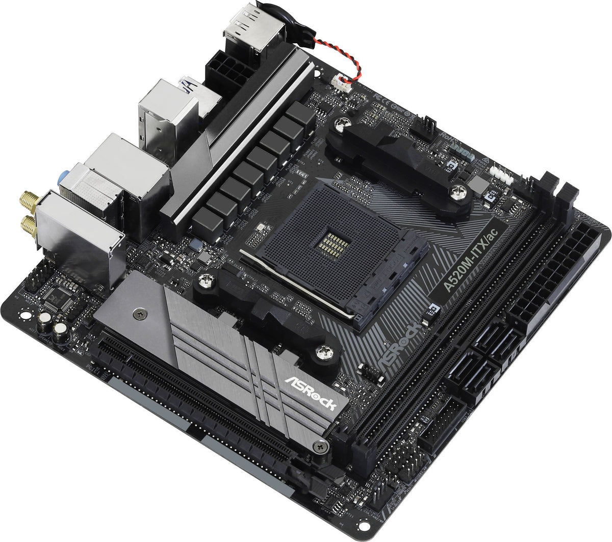 90-MXBDG0-A0UAYZ - ASRock A520M AM4 DDR4 Mini-ITX WiFi Motherboard