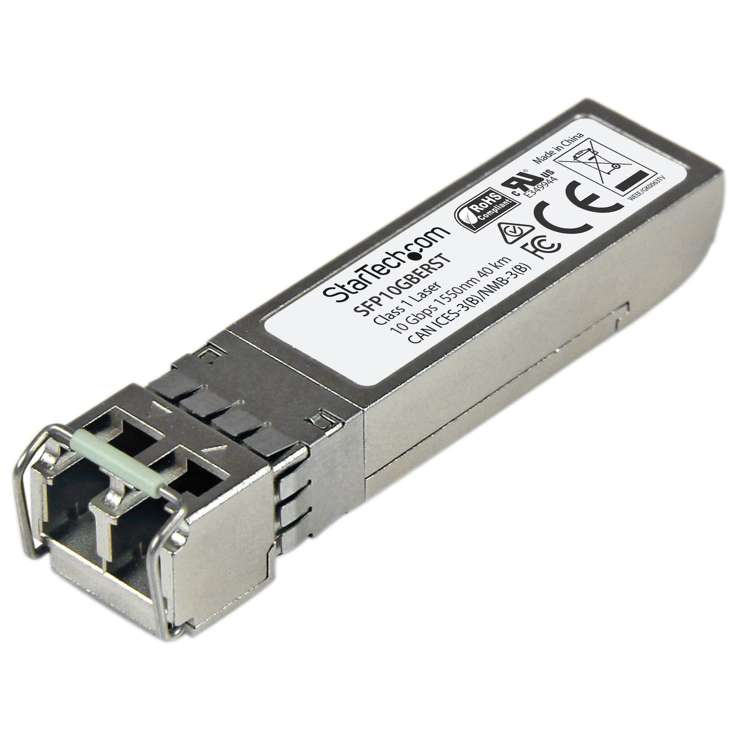 StarTech.com SFP10GBERST network transceiver module Fiber optic 10000 Mbit/s SFP+ 1550 nm