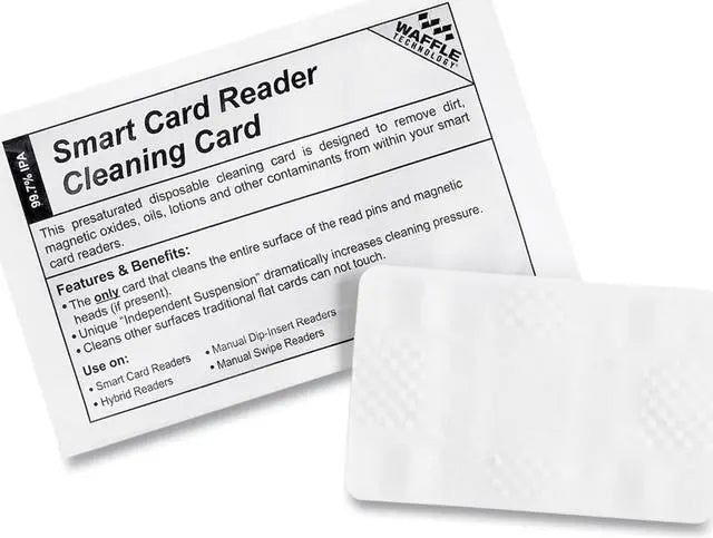 ADIB007X3S5O0 - KICTeam waffle smart Card reader cleaning Card