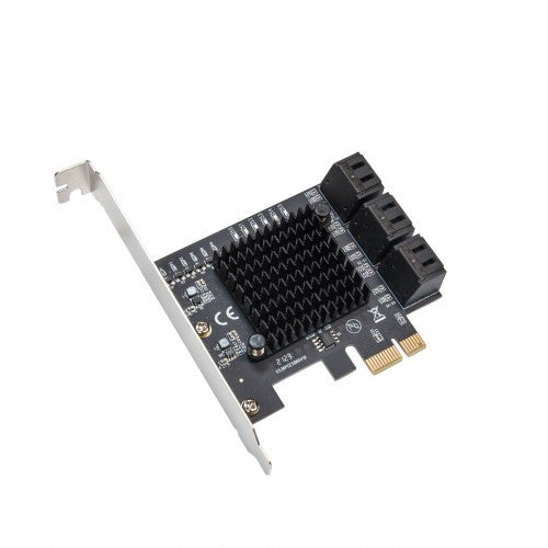 SY-PEX40166 - SYBA 6 PORT SATA PCIE 3.0 X1 NON-RAID CARD