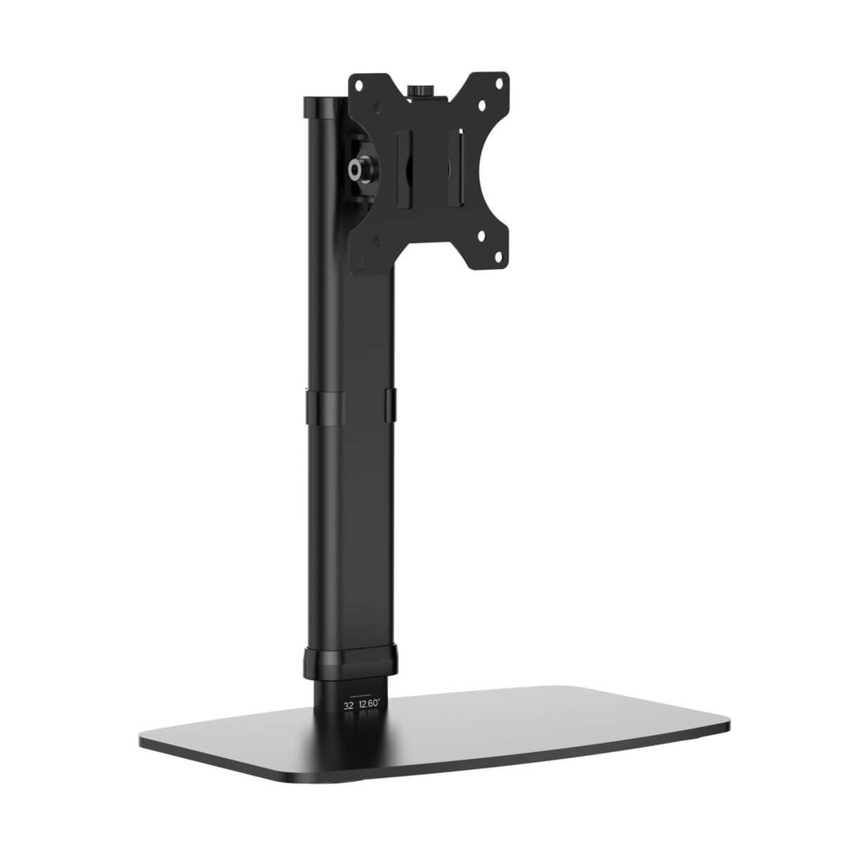 SINGLE-DISPLAY MONITOR STAND - HEIGHT ADJUSTABLE, 17 TO 27 MONITORS