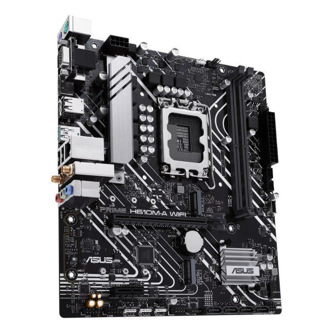 90MB1G00-M0EAY0 - Asus PRIME H610M-A WIFI LGA1700 DDR5 Micro-ATX Motherboard