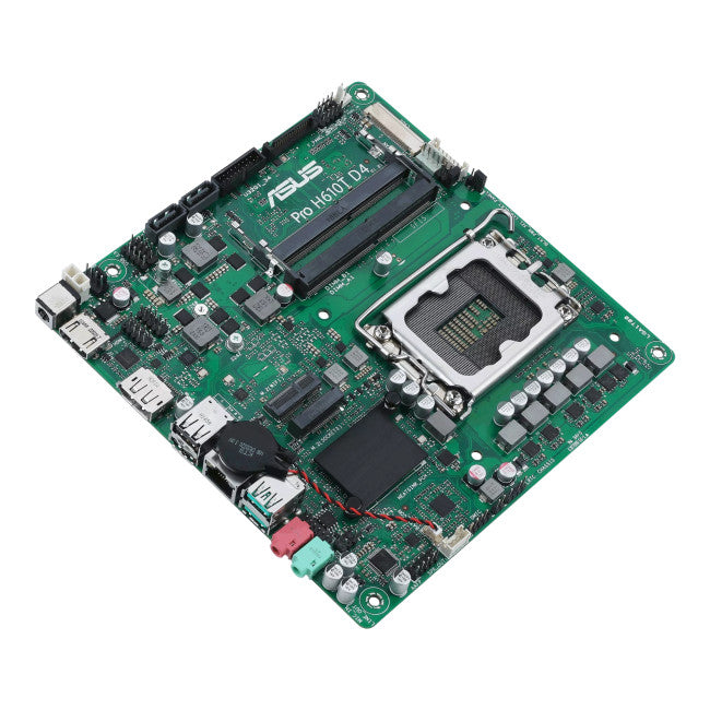 90MB1AM0-M0EAYC - Asus PRO H610T D4 LGA1700 DDR4 Thin Mini-ITX Motherboard