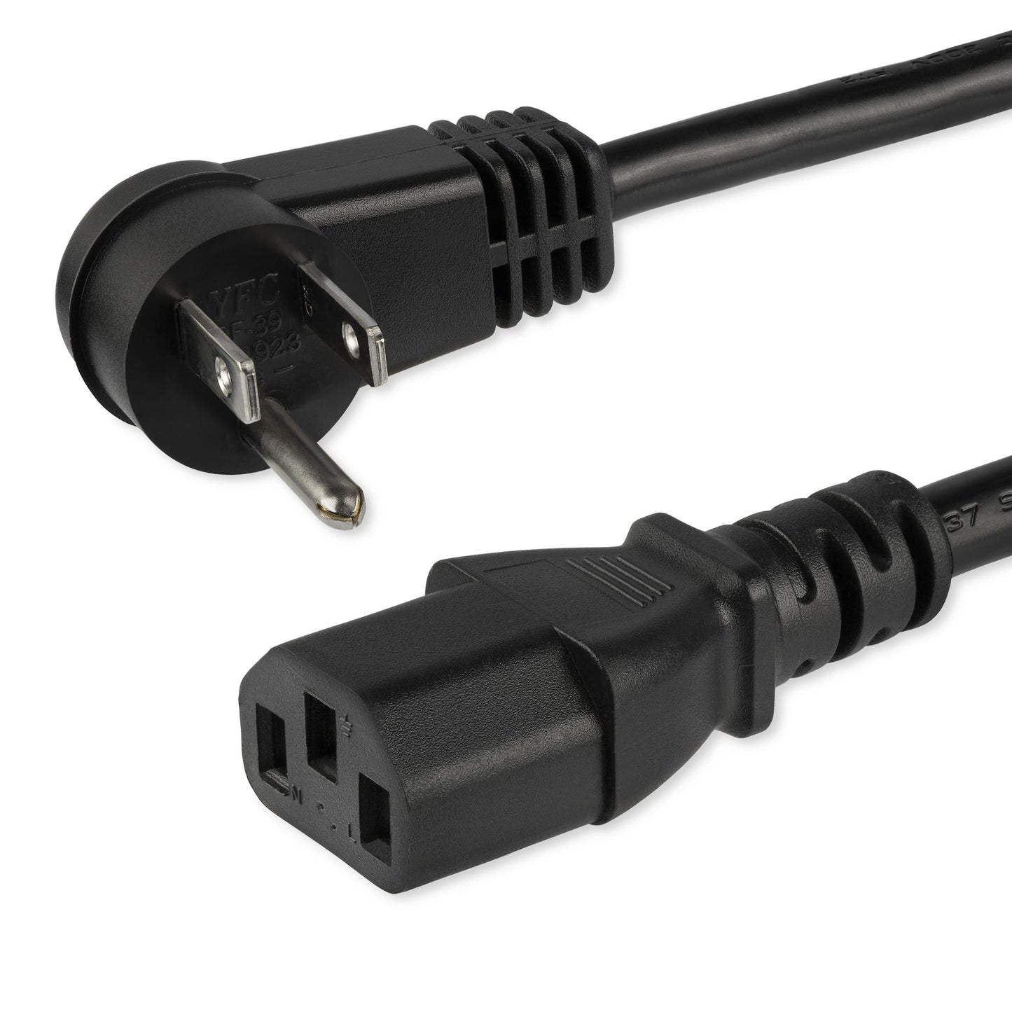PXTR10110 - StarTech.com 10FT (3M) 18AWG FLEXIBLE COMPUTER POWER CORD W/ NEMA 5-15P AND IEC 60320 C13 CON