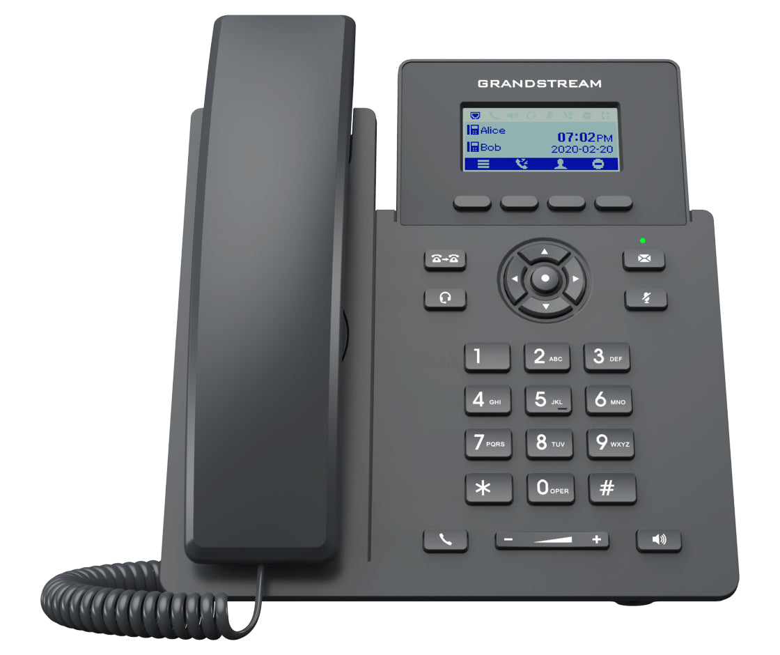 GRP2601P - Grandstream Networks GRANDSTREAM 2-LINES CARRIER GRADE IP PHONE