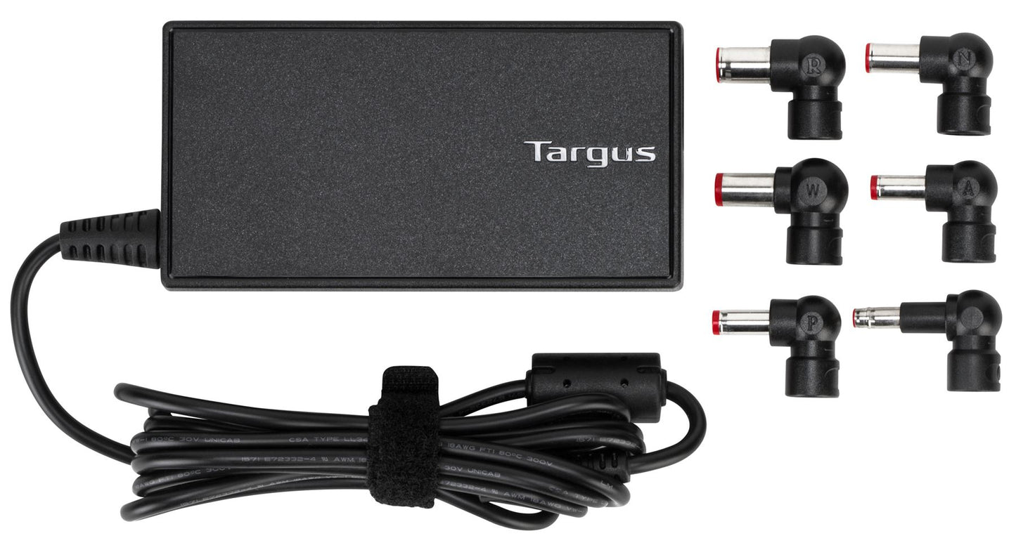 APA90US - Targus 90W AC SEMI-SLIM LAPTOP CHARGER BLACK