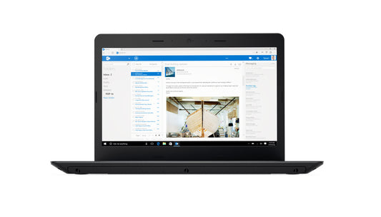 Lenovo ThinkPad E470 Notebook 14" HD 7th gen Intel® Core™ i5 4 GB DDR4-SDRAM 180 GB SSD Wi-Fi 5 (802.11ac) Windows 10 Pro Black