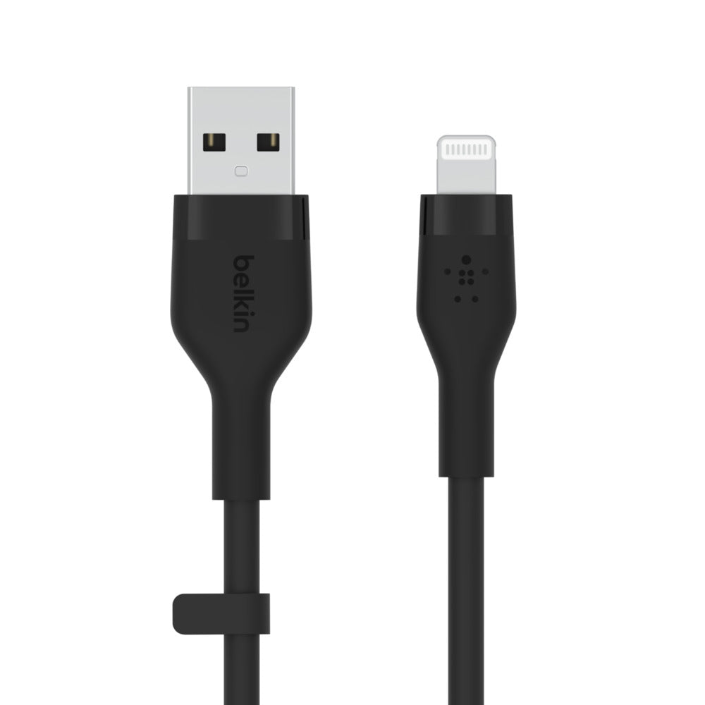 CAA008BT3MBK - Belkin USB-A TO LTG, SILICONE, 3M, BLK