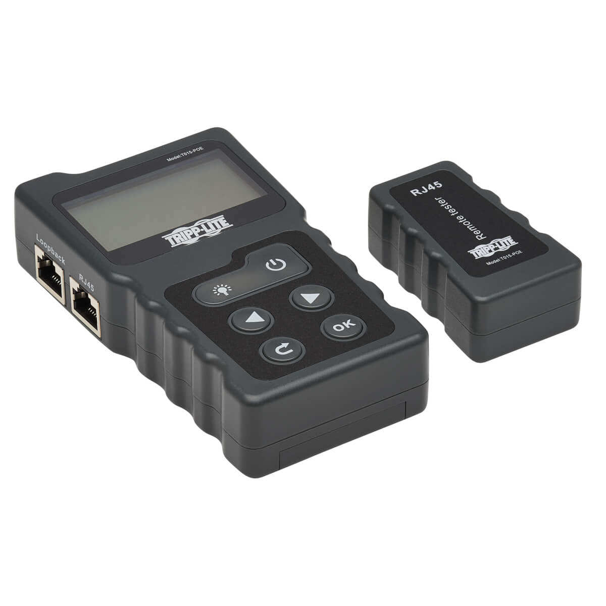 NETWORK AND POWER OVER ETHERNET (POE) SIGNAL TESTER WITH CARRYING CASE