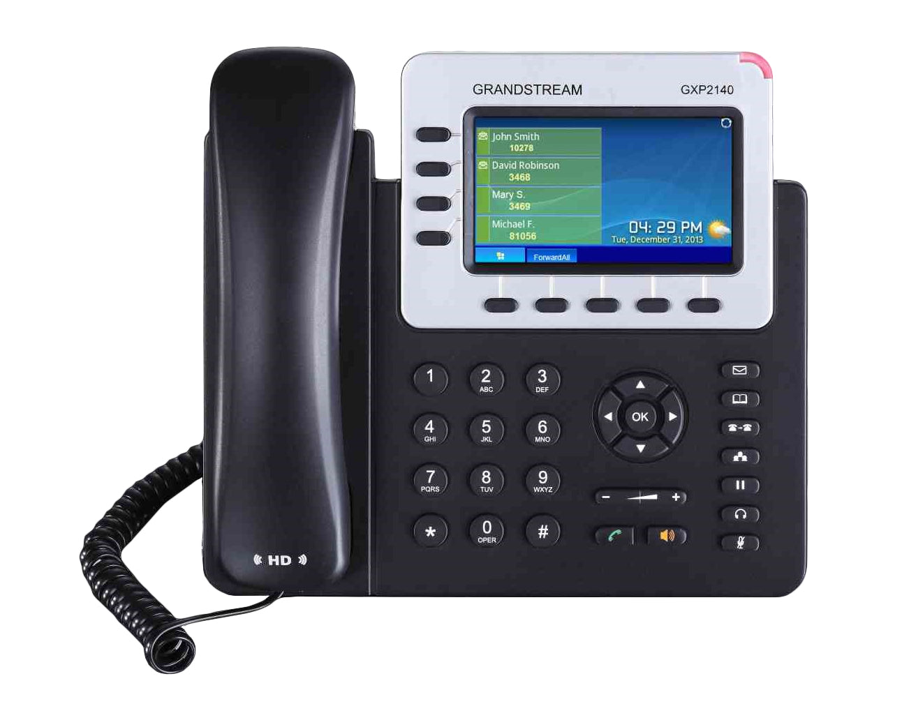 GXP2140 - Grandstream Networks THE BRINGS A RICH AND VIBRANT DISPLAY AND CALL CONTROL TO THE MEDIUM