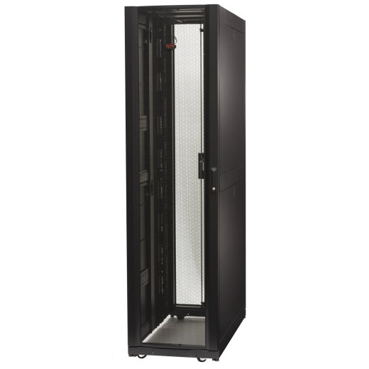 NETSHELTER SX3K 42U 600MM WIDE X 1200MM DEEP ENCLOSURE, BLACK, 3500LB SHOCK PACK