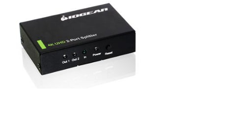 GHSP8422 - iogear 4K ULTRA HD 2-PORT SPLITTER WITH HDMI