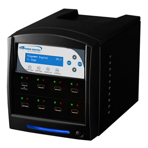 USBSHARK-7T-BK - Vinpower Digital USBSHARK 1 TO 7 USB DUPLICATOR
