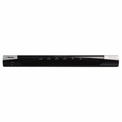 Raritan Dominion KX III KVM switch Rack mounting Black