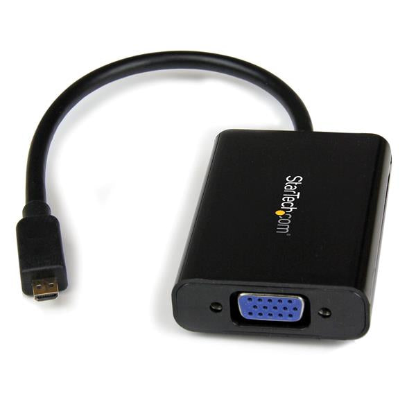 CONVERT A MICRO HDMI VIDEO SIGNAL TO VGA, WITH DISCRETE AUDIO OUTPUT - MICRO HDM