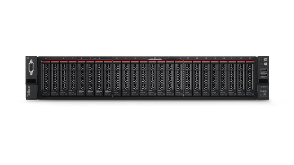 Lenovo ThinkSystem SR650 server 396 TB 2.1 GHz 32 GB Rack (2U) Intel Xeon Silver 750 W DDR4-SDRAM