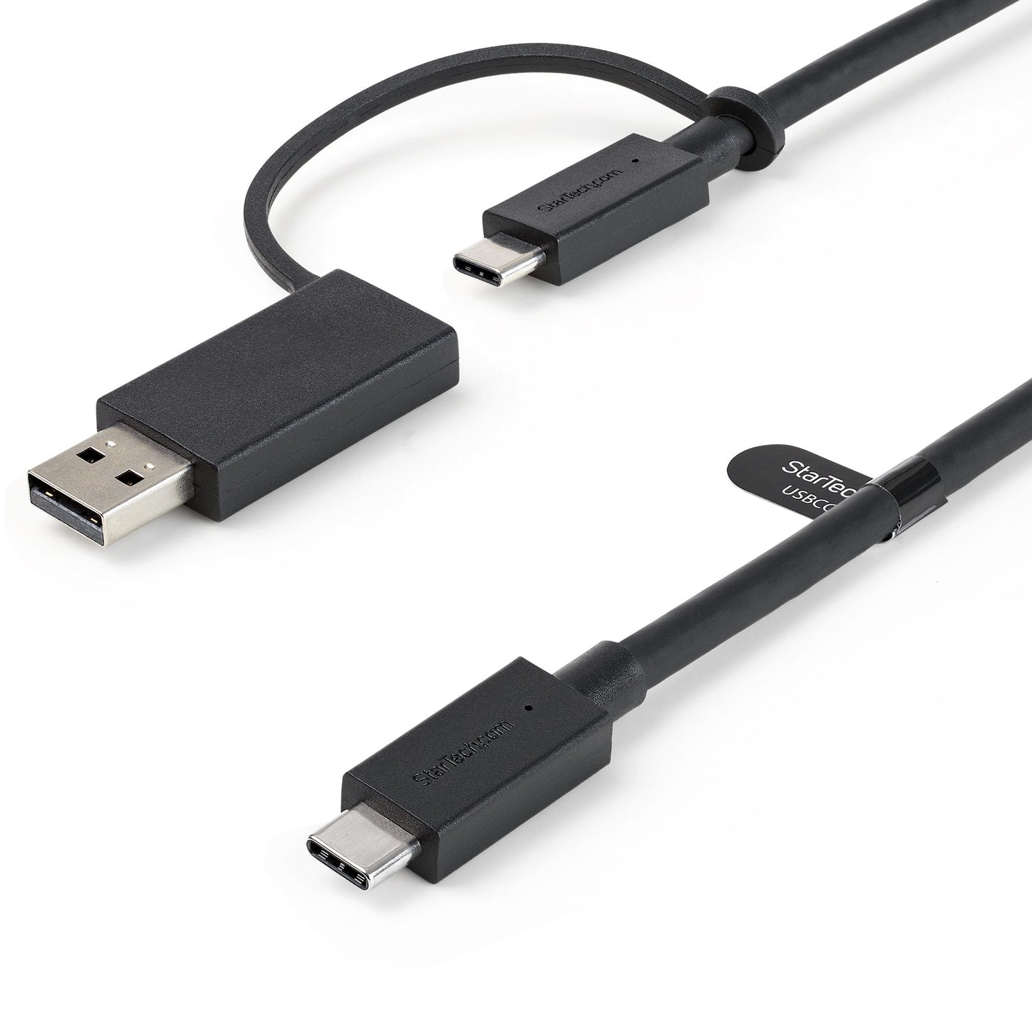 USBCCADP - StarTech.com 3.3FT USB C CABLE WITH USB A ADAPTER DONGLE - USB C TO C CABLE (10GBPS/100W PD 3