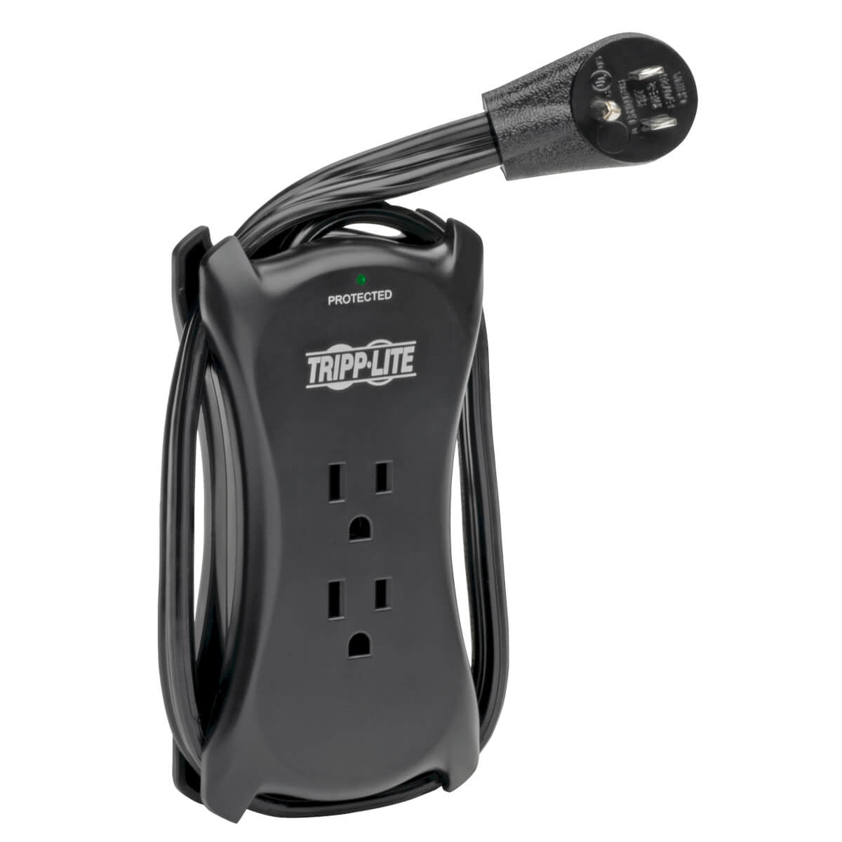 TRAVELER3USB - Tripp Lite 3-OUTLET TRAVEL SURGE 1050J 2-USB 5-15P