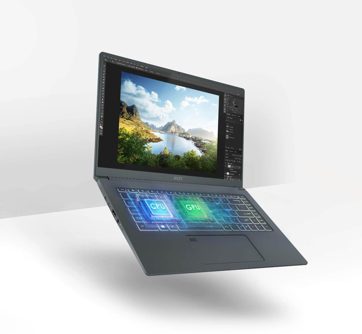 MSI Prestige 15 i7-1260P Notebook 15.6" Full HD Intel® Core™ i7 16 GB LPDDR4x-SDRAM 512 GB SSD NVIDIA GeForce RTX 3050 Ti Wi-Fi 6E (802.11ax) Windows 11 Pro Gray